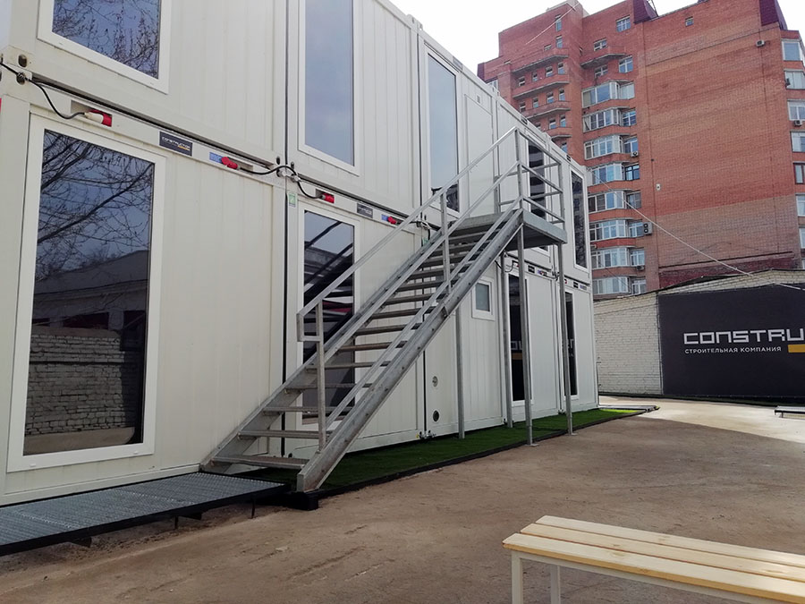 Офисное помещение КОНТЕЙНЕКС из блок-контейнеров, Софийская набережная, Москва