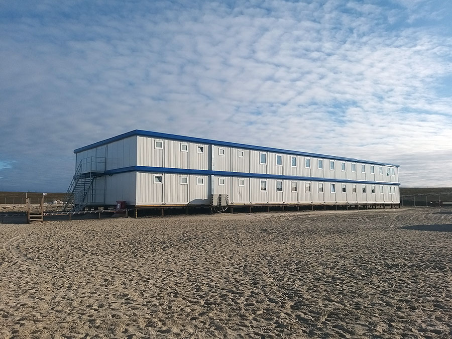 Современное модульное общежитие КОНТЕЙНЕКС, Ямал